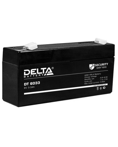 Delta DT 6033 (125мм). Аккумулятор герметичный свинцово-кислотный. Delta в Электростали