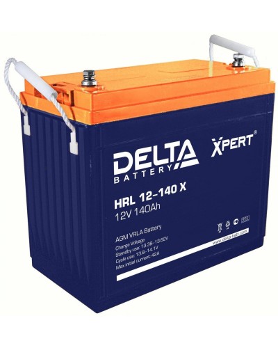 Delta HRL 12-140 X. Аккумулятор герметичный свинцово-кислотный. Delta в Электростали