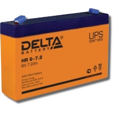 Delta HR 6-7.2. Аккумулятор герметичный свинцово-кислотный. Delta