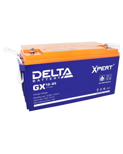Delta GX 12-65. Аккумулятор герметичный свинцово-кислотный. Delta в Электростали