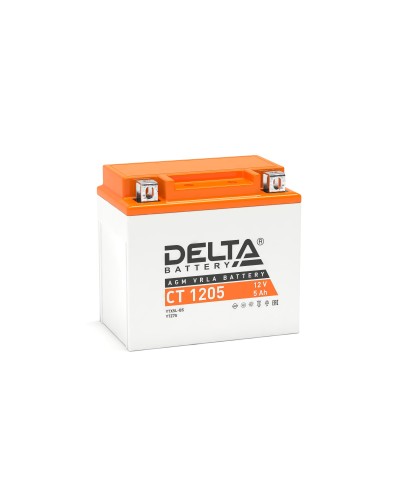 Delta CT 1205. Аккумулятор герметичный свинцово-кислотный стартерный. Delta в Электростали