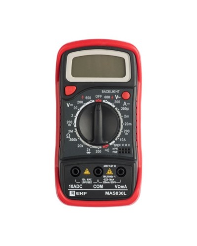 Мультиметр цифровой MAS830L Expert (In-180701-pm830L): Мультиметр цифровой в Электростали