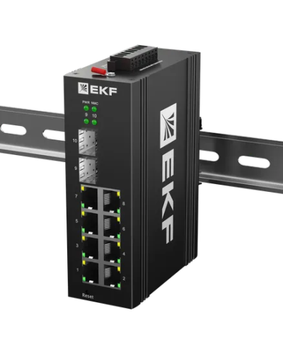 TSX-ML2-2GX/SFP-8GTP. Промышленный управляемый коммутатор. EKF в Электростали