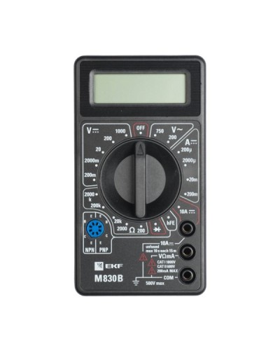 Мультиметр цифровой M830B Master (In-180701-bm830B). Мультиметр цифровой. EKF в Электростали