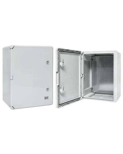 Бокс пластиковый с монтажной платой 500х400х180 IP65 PROxima (PB65MP006). Бокс пластиковый антивандальный. EKF в Электростали
