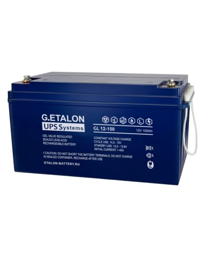 G.ETALON GL 12-150. Аккумулятор герметичный свинцово-кислотный. ETALON в Электростали