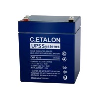C.ETALON CHR 12-5. Аккумулятор герметичный свинцово-кислотный. ETALON