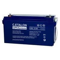 C.ETALON CHRL 12-65. Аккумулятор герметичный свинцово-кислотный. ETALON