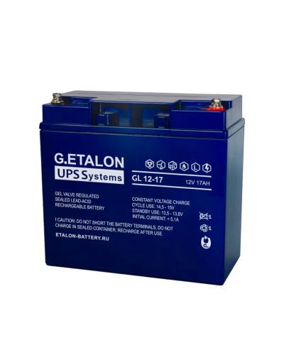 G.ETALON GL 12-17. Аккумулятор герметичный свинцово-кислотный. ETALON в Электростали