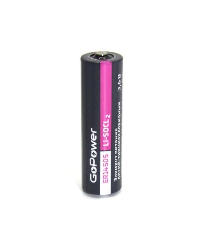 ER14505 GoPower. Литий-тионилхлоридный элемент питания. GoPower в Электростали