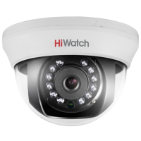 DS-T101 (2.8mm). Бюджетная видеокамера TVI купольная. HiWatch