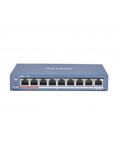 DS-3E0109P-E(C). Коммутатор с питанием POE. Hikvision в Электростали