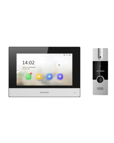 DS-KIS302-P. Комплект IP видеодомофона. Hikvision в Электростали