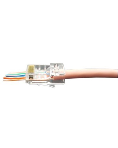 PLEZ-8P8C-U-C6-100 (100 шт). Разъем RJ-45. Hyperline в Электростали
