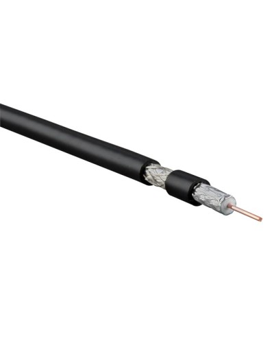 COAX-RG6-CU-100. Кабель коаксиальный. Hyperline в Электростали