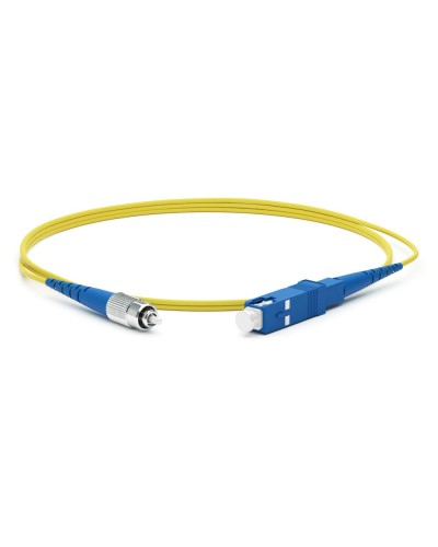 FC-S2-9-FC/UR-SC/UR-H-1M-LSZH-YL. Патч-корд волоконно-оптический одномодовый. Hyperline в Электростали