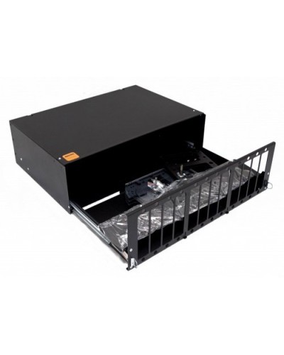 FO-19R-3U-12xSLT-W140H42-96UN-BK. Кросс оптический 19. Hyperline в Электростали