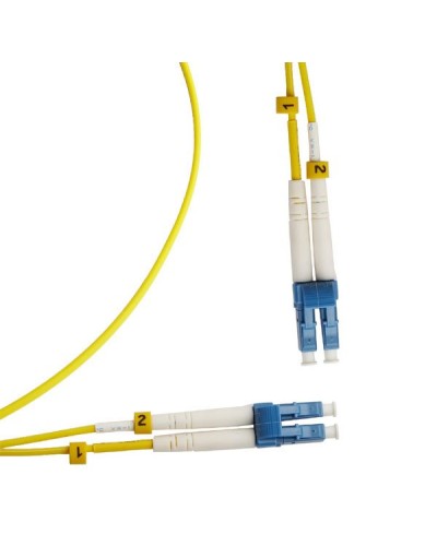FC-D2-9-LC/UR-LC/UR-H-1M-LSZH-YL. Патч-корд волоконно-оптический LC/UPC-LC/UPC. Hyperline в Электростали