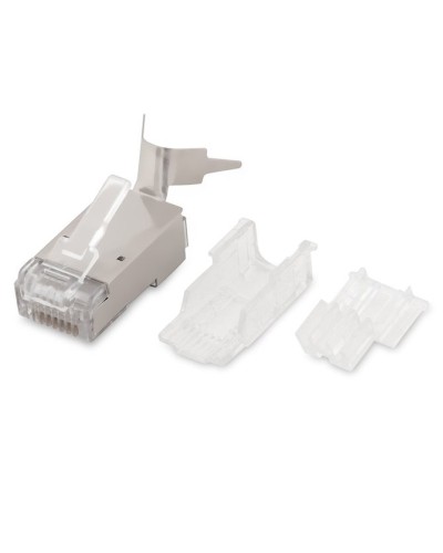 PLUG-8P8C-UV-C6A-SH-50 (50 шт). Разъем RJ-45. Hyperline в Электростали
