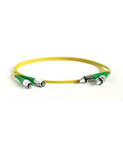 FC-D2-9-FC/AR-ST/AR-H-1M-LSZH-YL. Патч-корд волоконно-оптический ST-FC. Hyperline в Электростали