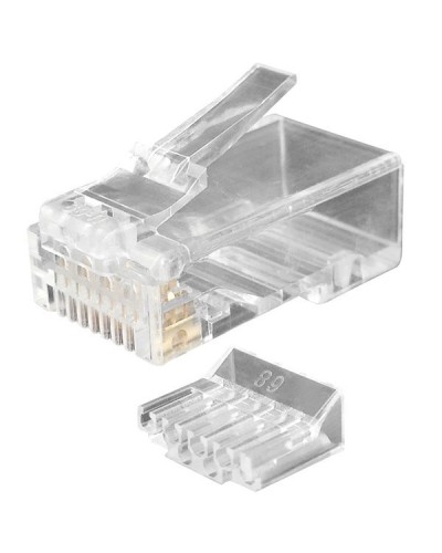PLUG-8P8C-UV-C6-100 (100 шт). Разъем RJ-45. Hyperline в Электростали