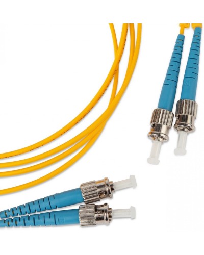 FC-D2-9-ST/UR-ST/UR-H-5M-LSZH-YL. Патч-корд волоконно-оптический одномодовый. Hyperline в Электростали