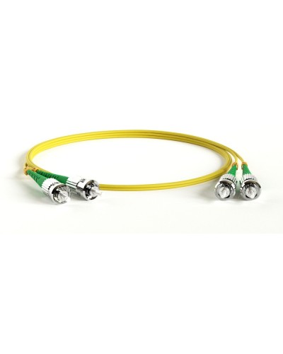 FC-D2-9-ST/AR-ST/AR-H-1M-LSZH-YL. Патч-корд волоконно-оптический ST-ST. Hyperline в Электростали