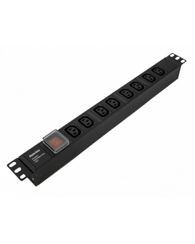 SHE19-8IEC-S-IEC. Блок розеток 19. Hyperline в Электростали