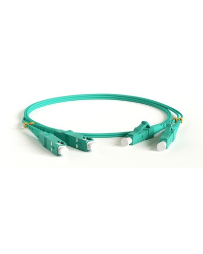 FC-D2-503-LC/PR-SC/PR-H-2M-LSZH-AQ. Патч-корд волоконно-оптический многомодовый. Hyperline в Электростали