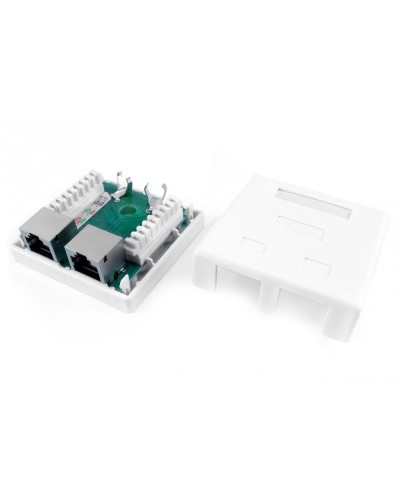 SB1-2-8P8C-C6-SH-WH. Розетка RJ-45. Hyperline в Электростали