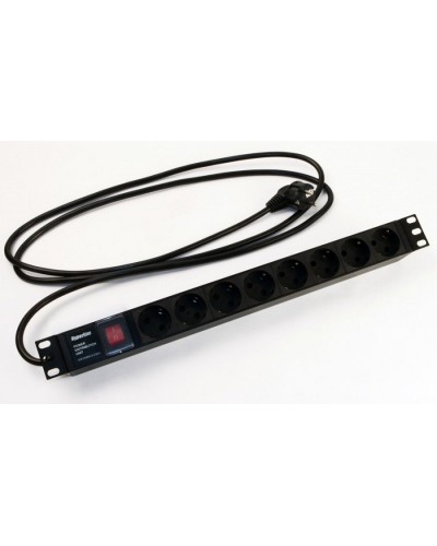 SHE19-8SH-S-2.5EU. Блок розеток 19. Hyperline в Электростали
