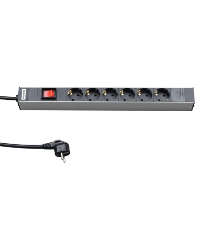 SHE19-6SH-S-2.5EU. Блок розеток 19. Hyperline в Электростали