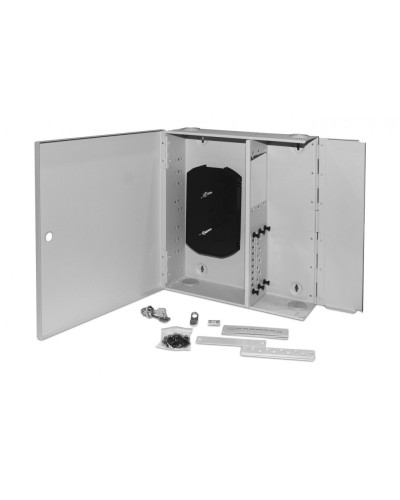 FO-WBX-6xSLT-W140H42-48UN-GY. Кросс оптический настенный. Hyperline в Электростали