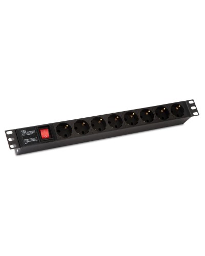SHE19-6SH-S-IEC. Блок розеток 19. Hyperline в Электростали
