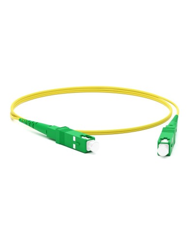 FC-D2-9-FC/UR-SC/UR-H-5M-LSZH-YL. Патч-корд волоконно-оптический одномодовый. Hyperline в Электростали