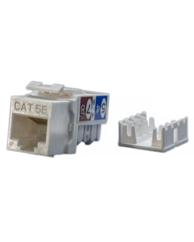 KJ9-8P8C-C5e-90-WH. Вставка Keystone Jack RJ-45. Hyperline в Электростали