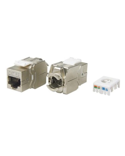 KJ8-8P8C-C5e-180-TLS-SH-F-WH. Вставка Keystone Jack RJ-45. Hyperline в Электростали