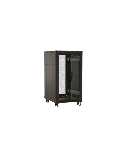 TTBR-2788-DD-RAL9004. Шкаф телекоммуникационный 19 напольный 27U. Hyperline в Электростали