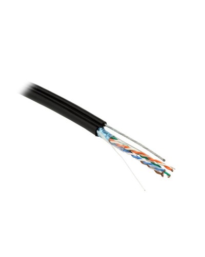 FUTP4-C5E-S24-2SW-OUT-PE-BK-500. Кабель «витая пара» (LAN) для структурированных систем связи. Hyperline в Электростали