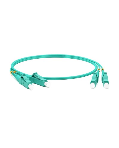 FC-D2-503-SC/PR-ST/PR-H-2M-LSZH-AQ. Патч-корд волоконно-оптический многомодовый. Hyperline в Электростали