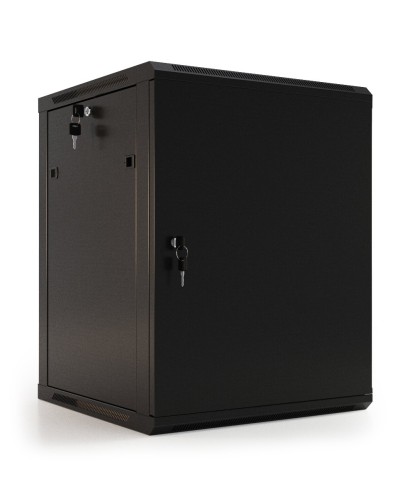 TWB-1268-SR-RAL9004. Шкаф телекоммуникационный 19 настенный 12U. Hyperline в Электростали