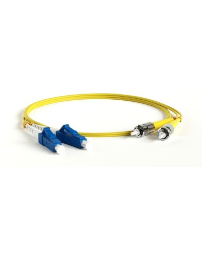 FC-D2-9-SC/UR-ST/UR-H-2M-LSZH-YL. Патч-корд волоконно-оптический ST-SC. Hyperline в Электростали