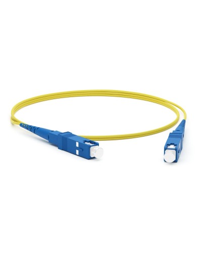 FC-S2-9-SC/UR-SC/UR-H-1M-LSZH-YL. Патч-корд волоконно-оптический одномодовый. Hyperline в Электростали