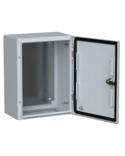 ЩМП-40.30.20 УХЛ1 IP66 400x300x200 TITAN 5 (TI5-10-N-040-030-020-66). Шкаф металлический с монтажной платой. IEK в Электростали