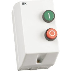 Контактор КМИ11260 12А в оболочке Ue=220В/АС3 IP54 (KKM16-012-220-00). Контактор. IEK