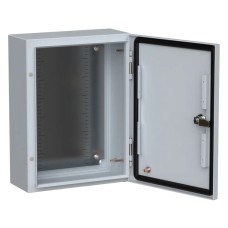 ЩМП-40.30.15 TITAN 5 УХЛ1 IP66 400x300x150 (TI5-10-N-040-030-015-66). Шкаф металлический с монтажной платой. IEK