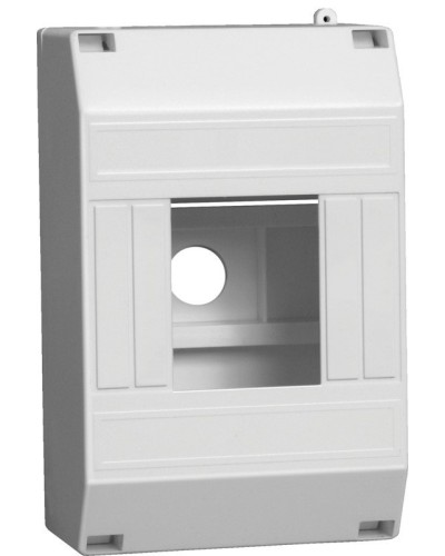 Корпус пластиковый КМПн 1/4 IP20 белый (MKP31-N-04-30-135). Щиток модульный без дверцы, настенный. IEK в Электростали