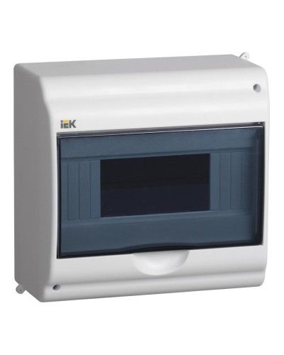 Корпус пластиковый КМПн 2/9-2 IP31 белый KREPTA 3 (MKP42-N-09-31-02). Щиток модульный с прозрачной дверцей, настенный. IEK в Электростали