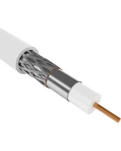 GENERICA RG6 медный 75Ом FPE PVC белый (CC3-R6F1-111-100-G). Кабель коаксиальный медный. IEK в Электростали