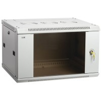LWR3-06U64-GF. Шкаф телекоммуникационный 19 настенный 6U. ITK
